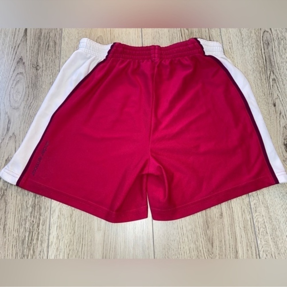 Under Armour pink and White Athletic Shorts - Picture 2 of 3